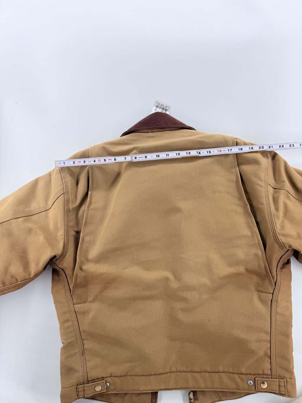 NWT Carhartt J01 BRN Blanket Lined Detroit Jacket Size Medium Regular - Picture 12 of 14